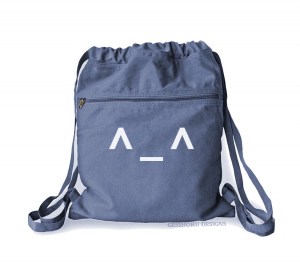 Happy Emoticon Cinch Backpack