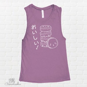 Delicious Macarons Sleeveless Top