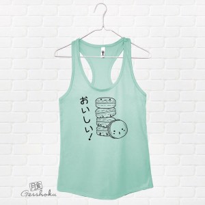 Delicious Macarons Racerback Tank Top