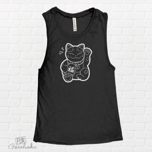 Maneki Neko Sleeveless Tank Top