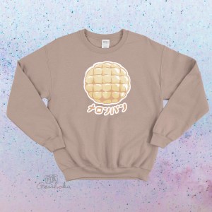 Melon Pan Crewneck Sweatshirt