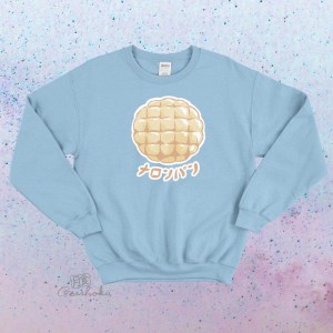 Melon Pan Crewneck Sweatshirt