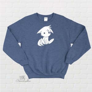 Plush Kitsune Crewneck Sweatshirt