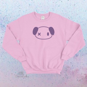 Punk Panda Crewneck Sweatshirt