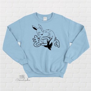 Sleepy Kitsune Crewneck Sweatshirt