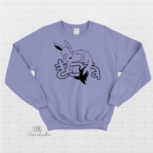 Sleepy Kitsune Crewneck Sweatshirt