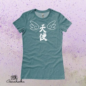 Tenshi Angel Kanji Ladies T-shirt