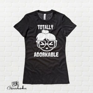 Totally Adorkable Ladies T-shirt