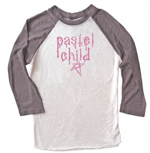 Pastel Child Raglan T-shirt 3/4 Sleeve