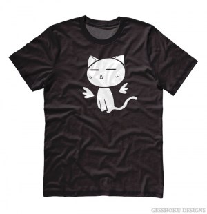 Angel Wings Kawaii Kitty T-shirt