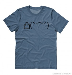 Angry Middle Finger Emoticon T-shirt