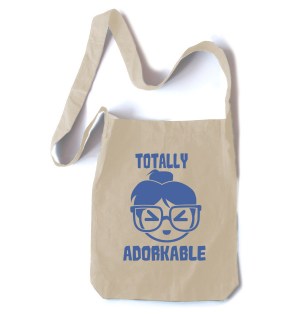 Totally Adorkable Crossbody Tote Bag