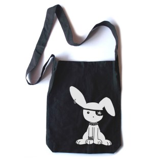 Jrock Bunny Crossbody Tote Bag