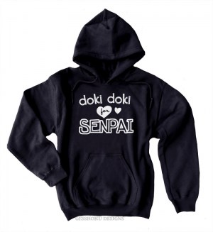 Doki Doki for Senpai Pullover Hoodie