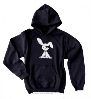 Jrock Bunny Gothic Pullover Hoodie