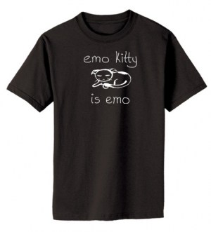 Emo Kitty T-shirt