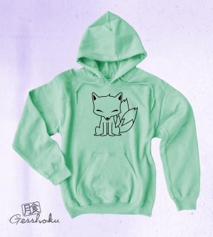 Chibi Kitsune Pullover Hoodie