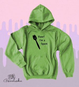 Rawr! I'm a Spork Pullover Hoodie