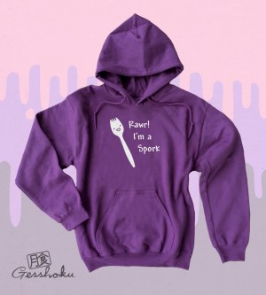 Rawr! I'm a Spork Pullover Hoodie