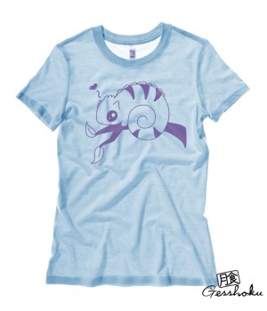 Chameleon in Love Ladies T-shirt