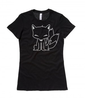 Chibi Kitsune Ladies T-shirt