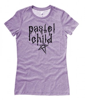 Pastel Child Ladies T-shirt