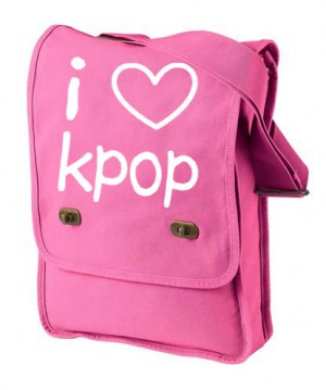 I Love Kpop Field Bag