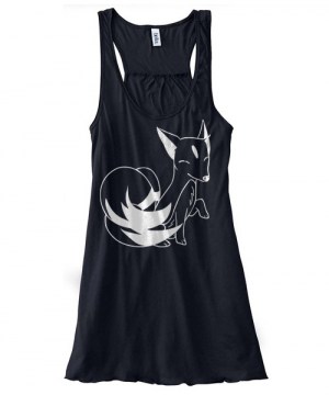 Majestic Kitsune Flowy Tank Top