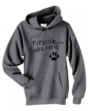 Kitsune Was Here Pullover Hoodie