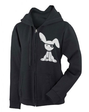 Jrock Bunny Zip Hoodie