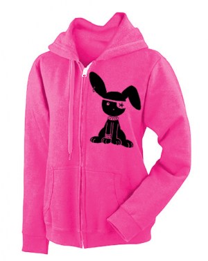 Jrock Bunny Zip Hoodie