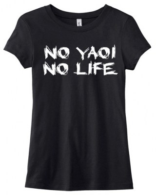 No Yaoi No Life Ladies T-shirt