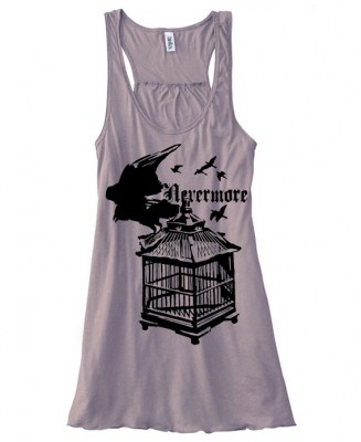 Nevermore: Raven's Cage Flowy Tank Top