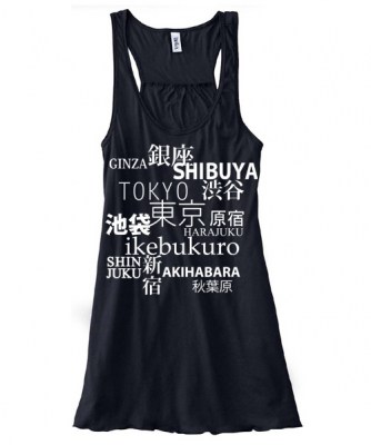 Tokyo Love Flowy Tank Top