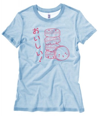 Delicious Macarons Ladies T-shirt