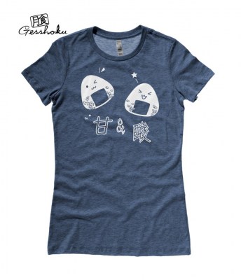 Onigiri Rice Balls Ladies T-shirt