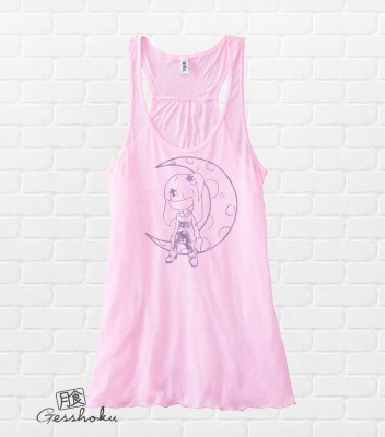 Pastel Moon Flowy Tank Top
