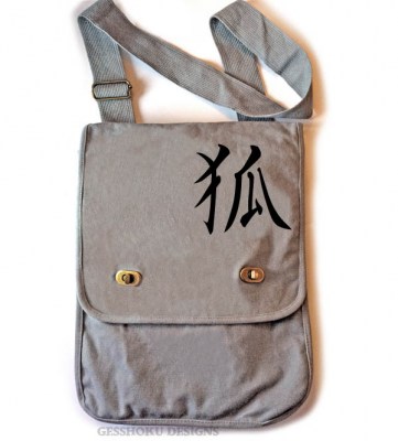 Kitsune Kanji Field Bag