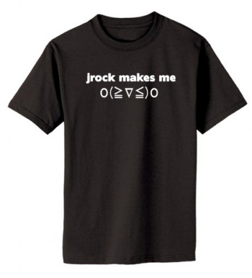 Jrock Makes Me Ｏ(≧∇≦)Ｏ T-shirt