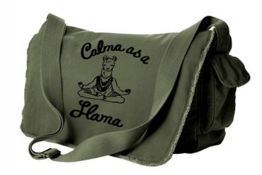 Calma as a Llama Messenger Bag