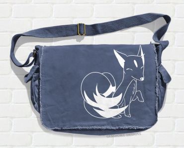 Majestic Kitsune Messenger Bag