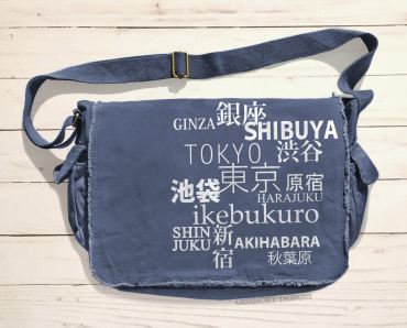 Tokyo Love Messenger Bag