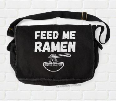Feed Me Ramen Messenger Bag