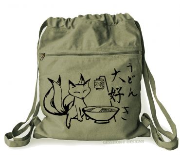 Kitsune Udon Cinch Backpack