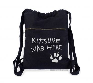 Kitsune Was Here Cinch Backpack