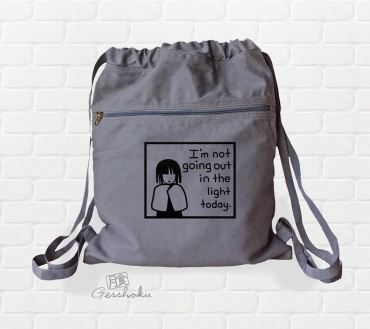 I'm Not Going Out in the Light Today Cinch Backpack