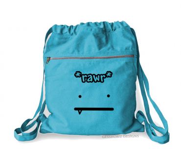Rawr Face Cinch Backpack