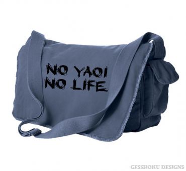 No Yaoi No Life Messenger Bag