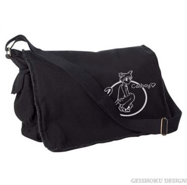 Catboys are Love Messenger Bag