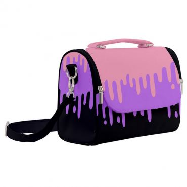 Pastel Slime Drips Satchel Shoulder Bag